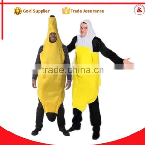 Sexy Adult Pajamas Banana in Pajamas Costume Fruit Party Costume for Sale thumbnail-1