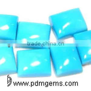 Turquoise Arizona Baguette Smooth Cabochon Lot For Silver Jewelry From Jaipur thumbnail-1