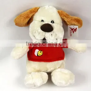 Luckiplus Hot Sale First Class Happy Puppy In Red Cloth SafeTechnology Toy For Kids thumbnail-4