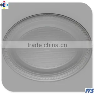 9x11 Inch Disposable Oval Plastic Plates Cake Dishes thumbnail-2