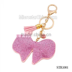 2016 IN STOCK High Quality Crystal Beaded Animal Keychain Quality Choice thumbnail-6