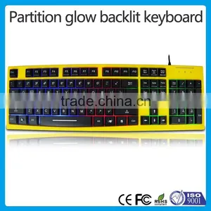 Glowing LED Backlit Gaming Wired Keyboard_Waterproof Wired Gaming Keyboard Quality Choice thumbnail-3