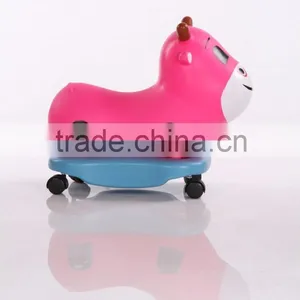 4 in 1 Ride on Toy Seesaw Hopping Ball Reide on Car thumbnail-1