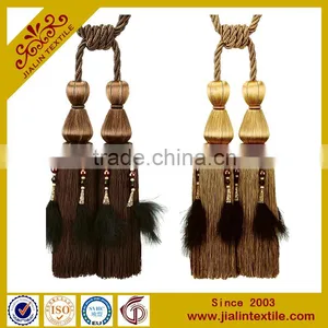 China Supplier Beaded Cord Tassel thumbnail-1