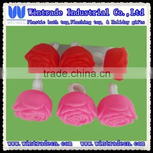 PVC Rose Shape Finger Ring thumbnail-1