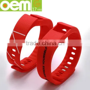 2015 Colorful Soft Silicone Bluetooth Smart Band,smart Wrist Band,rubber Smart Watch Band thumbnail-4