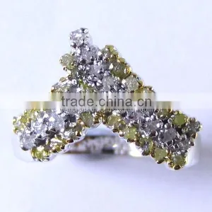 Rough Diamond Engagement Rings Best Buy In India thumbnail-3