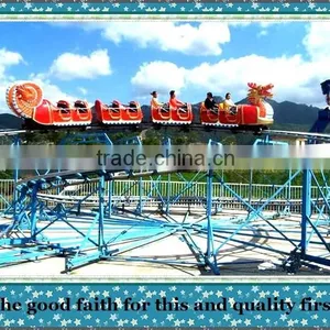 Thrilling Outdoor Theme Park Equipment Slide Dragon Rides for Sale thumbnail-1