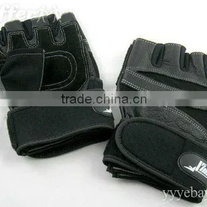 Leather Fitness Sports Exercise Gloves thumbnail-1