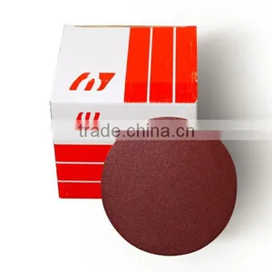 Red Aluminum Oxide PSA Abrasive Disc, White Aluminum Oxide Hook And Loop Abrasive Disc thumbnail-6