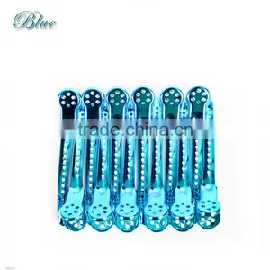 Hairdressing Aluminum Hair Clips Clamps Salon Barber Section Hair Grip Clip Styling Tools thumbnail-4