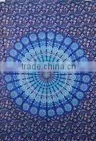 Indian Mandala Print Wall Hanging Bedspread Tapestry Throw Decor 100% Cotton thumbnail-1