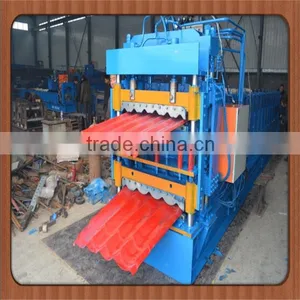 New Type- Double Tiles Sheet Forming Machinery thumbnail-1
