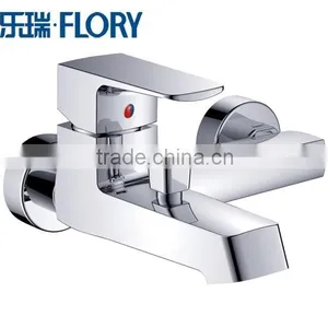 Square Brass Faucets Single Handle Square Bathtub Faucet Single Handle Brass Bathtub Faucet thumbnail-1