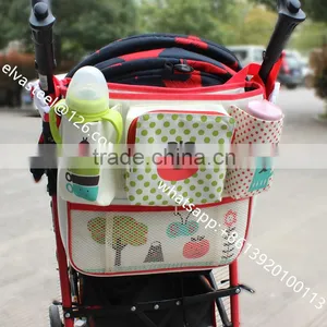 Wholesale Golden Supplier High Quality Beautiful Easy- Take Baby Diaper Bag Use for Strollers thumbnail-1