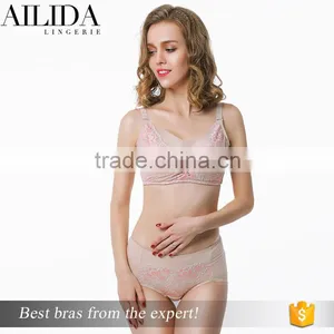 Ailida Top Quality Fantasy Women's Mesh Fabric Lace Bra thumbnail-3