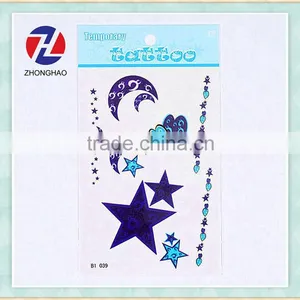 New Coming Promotional Custom Temporary Tattoo Sticker Body Art thumbnail-1