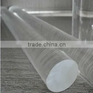 Fused Quartz Glass Rod, Clear Silica Quartz Rod, Transparent Quartz Rod thumbnail-2