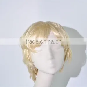 Hot Selling Natural Short Wave Blond Synthetic Wig N273 thumbnail-1