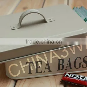 Tea Coffe Tin Boxes Sweet Tin Metal Cans thumbnail-1