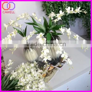 Cheap Wholesale 4 Colors Available Artificial Sweet Pea thumbnail-1