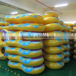 Wholesale Inflatable River Float Tube Twin Swim Ring for Water Park thumbnail-4