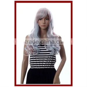 Amazing Rainbow Color Women's Wigs thumbnail-1