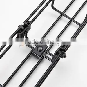 Powder Coated Mesh Grid Steel Hanging Cable Tray CE RoHS SGS / Wire Mesh Cable Tray thumbnail-6