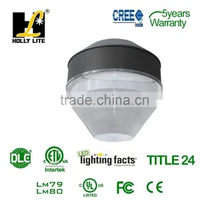 US Designed High Power 120w Round Gas Station Led Canopy Light With ETL DLC Approval With 5years Warranty thumbnail-1