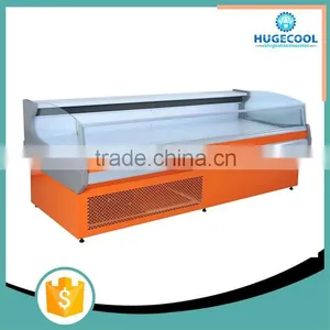 Supermarket Display Meat Chest Commercial Meat Freezer Refrigerator Showcase With Remote Compressor thumbnail-1