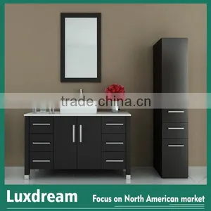 Espresso Matte Wilson and Fisher Patio Furniture Bathroom Cabinets thumbnail-1