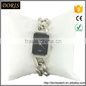 Summer Season Fashion Models Fit Wrist Chain Bracelet Watches Quartz Square Watches Women thumbnail-1