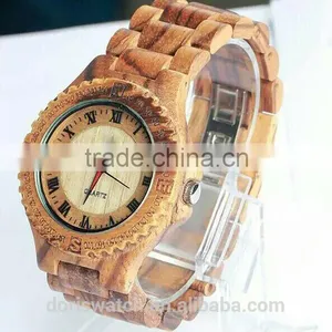 2015 New Arrival Bamboo Wooden Watch, Custom Logo Wood Watch thumbnail-1