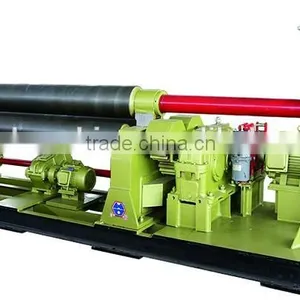 Cheaper Price W11 Mechanical 3-roller Symmetrical Plate Rolling Machine With Plate Bending Machine thumbnail-1
