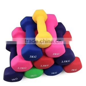 Exercise Equipment Cast Iron Neoprene Dumbbell for Women thumbnail-1