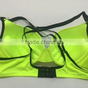 Womens Underwear Plunge Push up Multiway Cross Back Support Bra Padded thumbnail-3