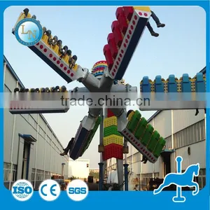 2016 Hot Selling Outdoor Amusement Park Thrill Rides Amusement Speed Windmill Rides Top Scan for Sale thumbnail-4