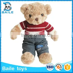 Wholesale Plush Bear With Cloth Custom Anim Toy Bear Plush thumbnail-1