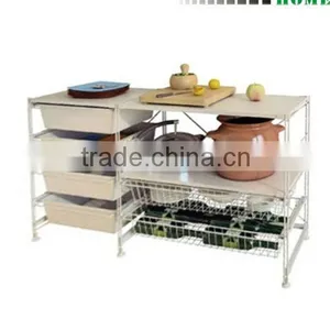 Kitchen Wire and Nonwovens Drawer Storage Shelf thumbnail-1