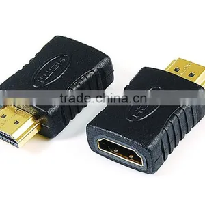 HDMI Male to Female Adapter Black Model thumbnail-1