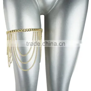 Sexy Tassels Three Layers Leg Chain thumbnail-1