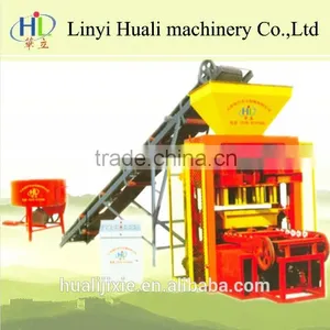 Seni-automatic Manual Block Making Machine QTJ4-25 thumbnail-2