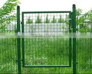 PVC Coated Curved Panel Metal Frame Wire Gate Fence thumbnail-1