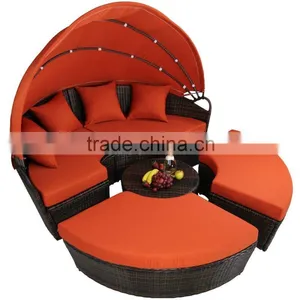 Rattan Sunbed thumbnail-5