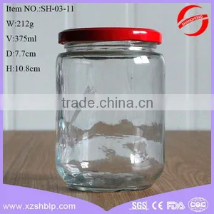 Glass Jam Jars With Gold Metal Lid Manufacturer in Xuzhou thumbnail-2