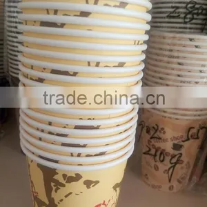Colorful Print Single Wall Paper Cups for Hot Water Cofee thumbnail-5