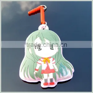 3d Custom Cartoon Soft Pvc Keychain thumbnail-1