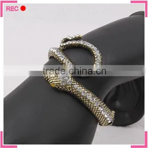 Bangles and Bracelet Jewelry for Party, Snake Shaped Gemstone Bangle thumbnail-6