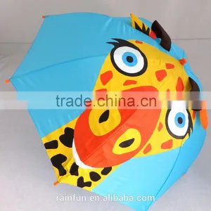 Giraffe Safety Cartoon Umbrella Children Umbrella thumbnail-1