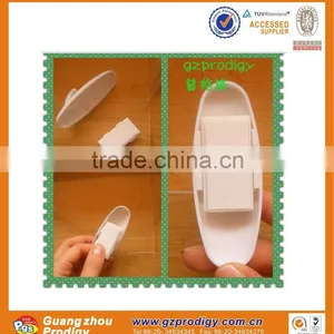 Clear Plastic Hooks Adhesive Plastic Hooks Clear no Screws no Mark Adhesive Plastic Hook Removable Wall Hook thumbnail-3